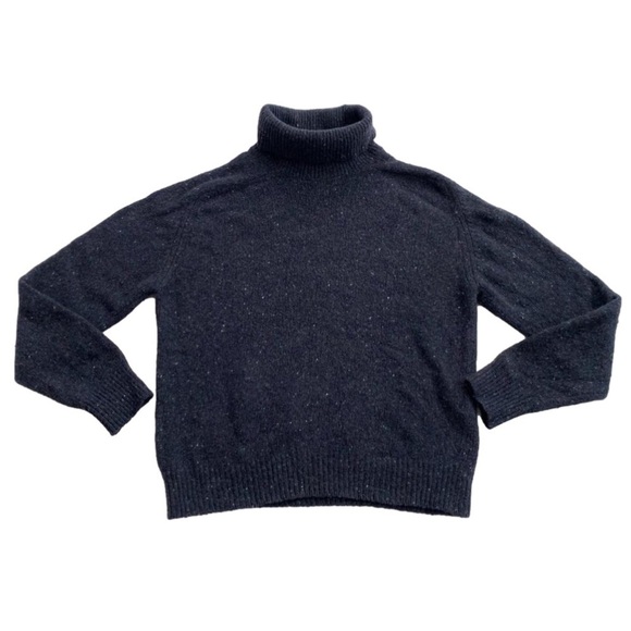 Woolmark blend Knitted sweater size XS Wool rich dark blue Modango woman’s - Picture 1 of 13